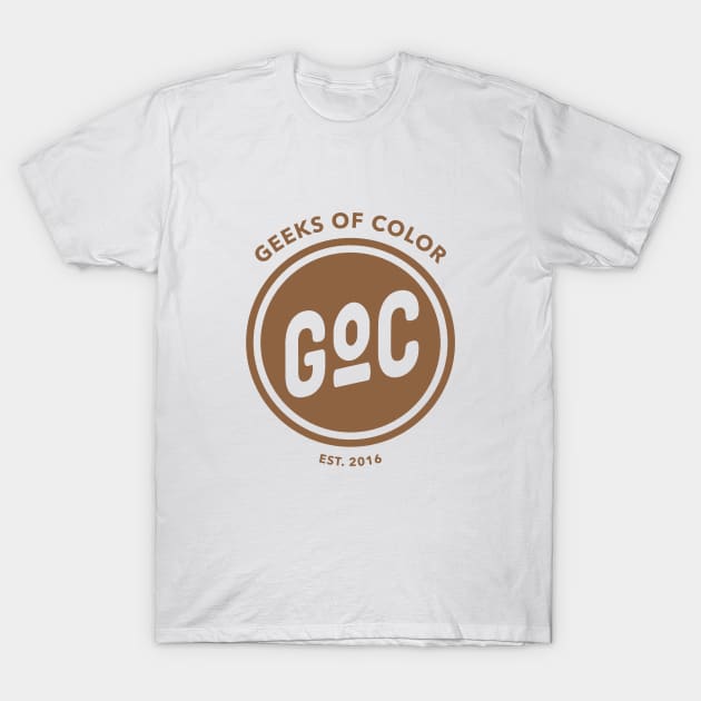 Cacao Geek of Color T-Shirt by geeksofcolor